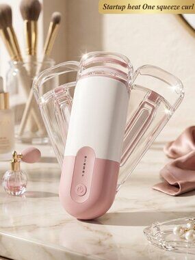 Electric Heated Eyelash Curler Set–Portable Rechargeable Lash Lifter(incld box)